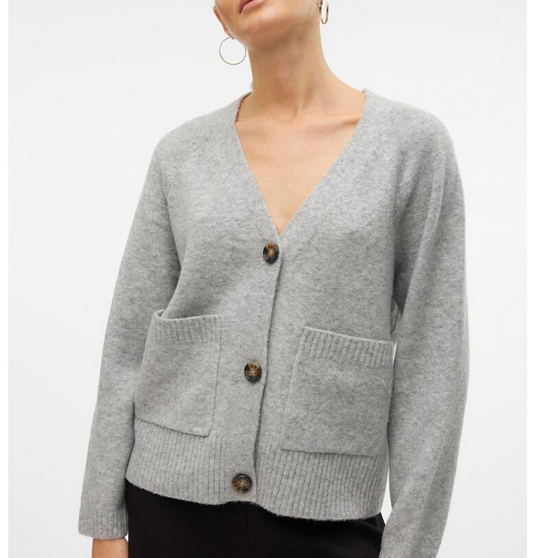 Жилетка с шпиц с пришити джобове Vero Moda