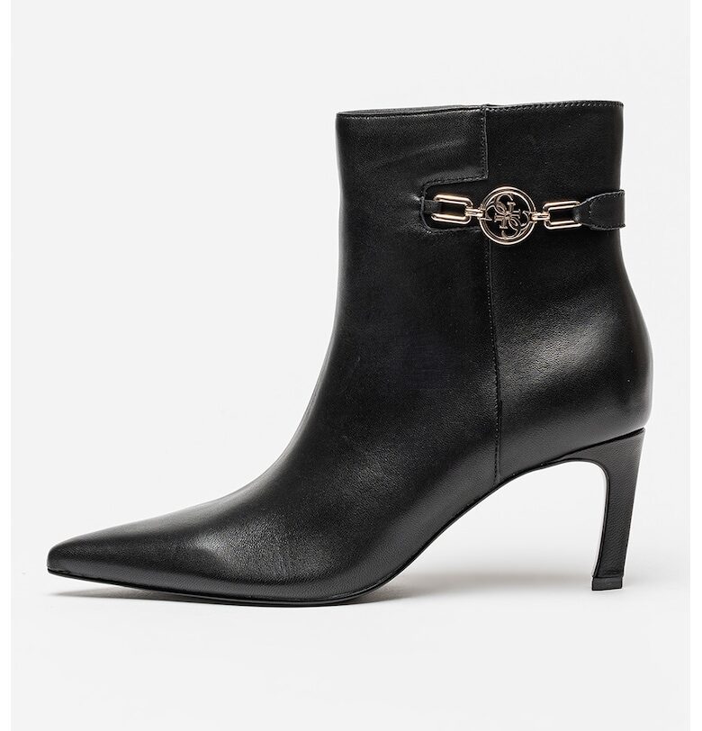 Заострени кожени боти Paislie GUESS