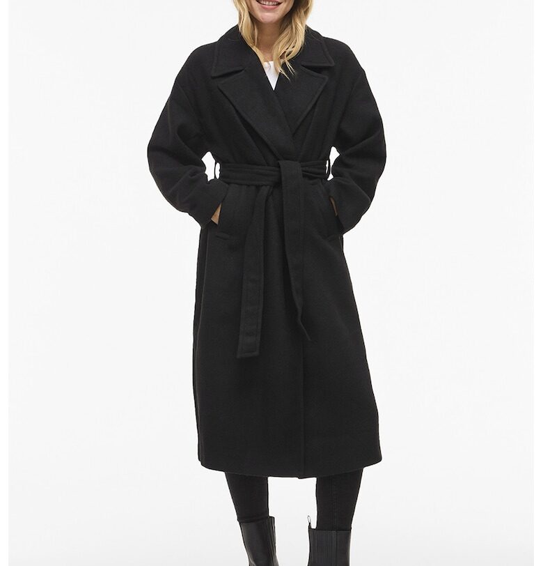 Застъпено палто с вълна Vila