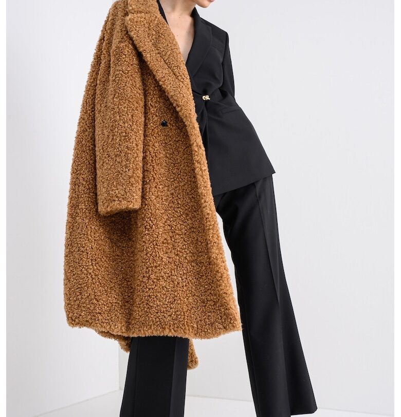 Застъпено сако Ameane - Черен HUGO