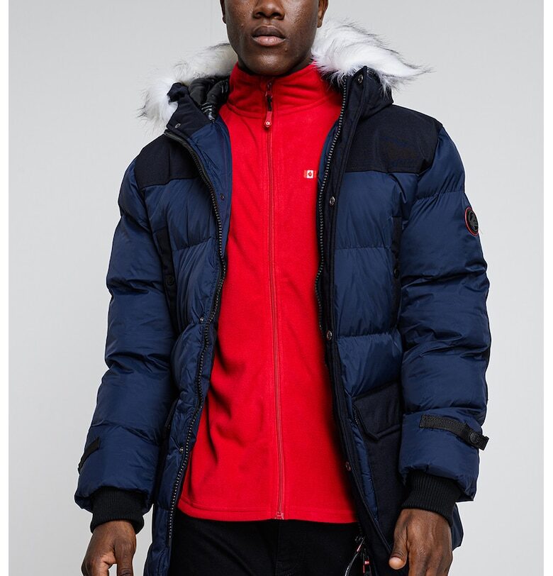 Зимно водоустойчиво яке Dalibor с еко пух - Тъмносин Geo Norway