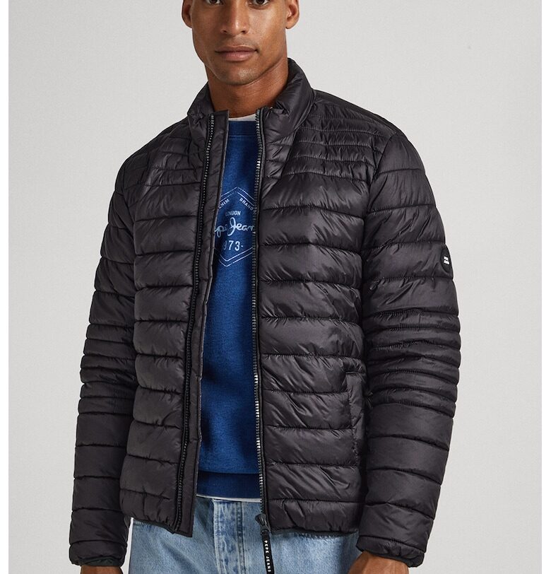 Зимно капитонирано яке - Черен Pepe Jeans London