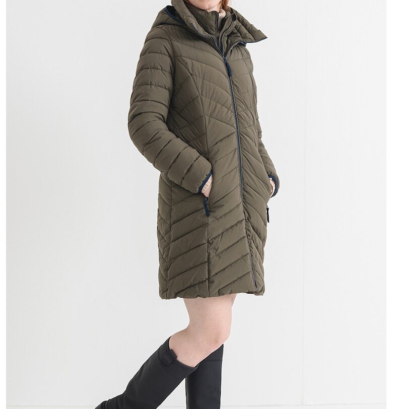 Зимно капитонирано яке - Тъмнозелен Pepe Jeans London