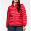 Зимно капитонирано яке - Червен Fiorella Rubino