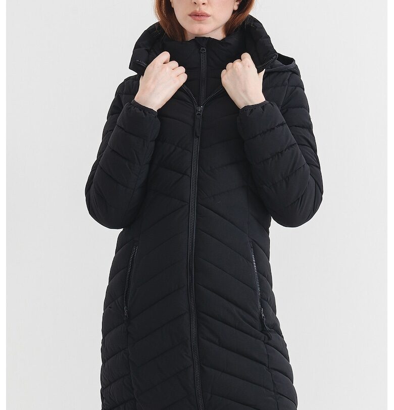 Зимно капитонирано яке - Черен Pepe Jeans London