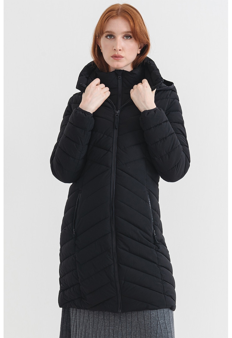 Зимно капитонирано яке - Черен Pepe Jeans London