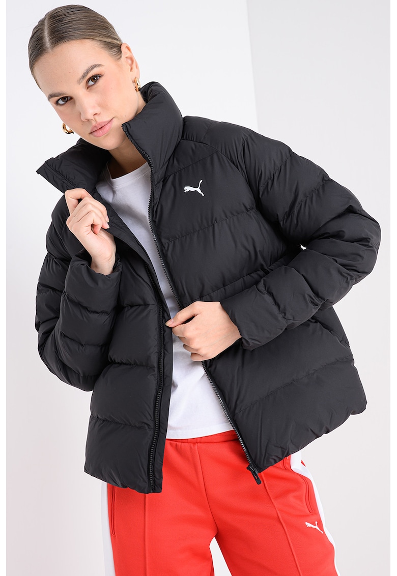 Зимно непромокаемо яке с ръкави реглан - Черен Puma