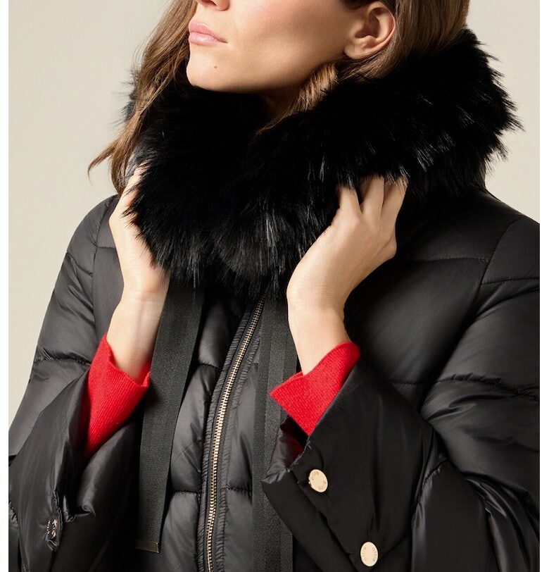 Зимно пке с качулка и еко пух Oltre