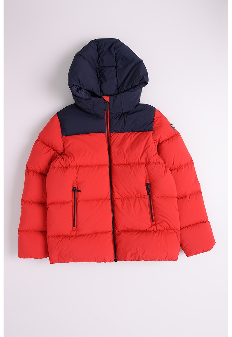 Зимно пухено яке - Ултрамарин синьо/Аленочервен Colmar