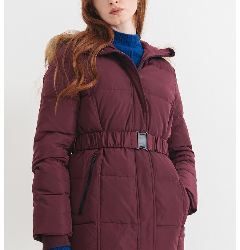 Зимно пухено яке Sarah - Виолетов Pepe Jeans London