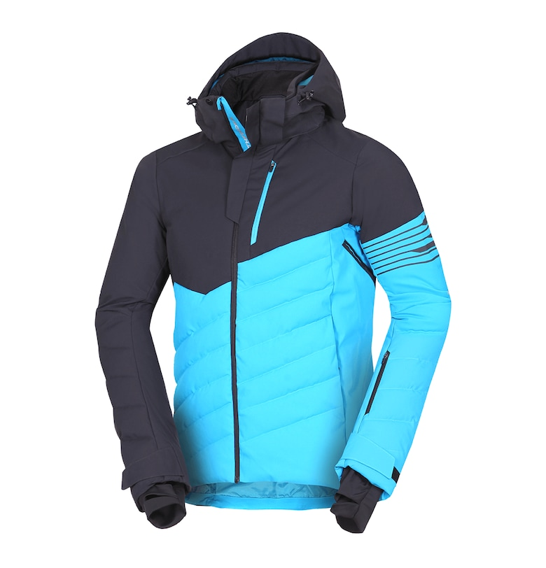 Зимно ски яке Zygmunt с качулка - Черен/Син NORTHFINDER