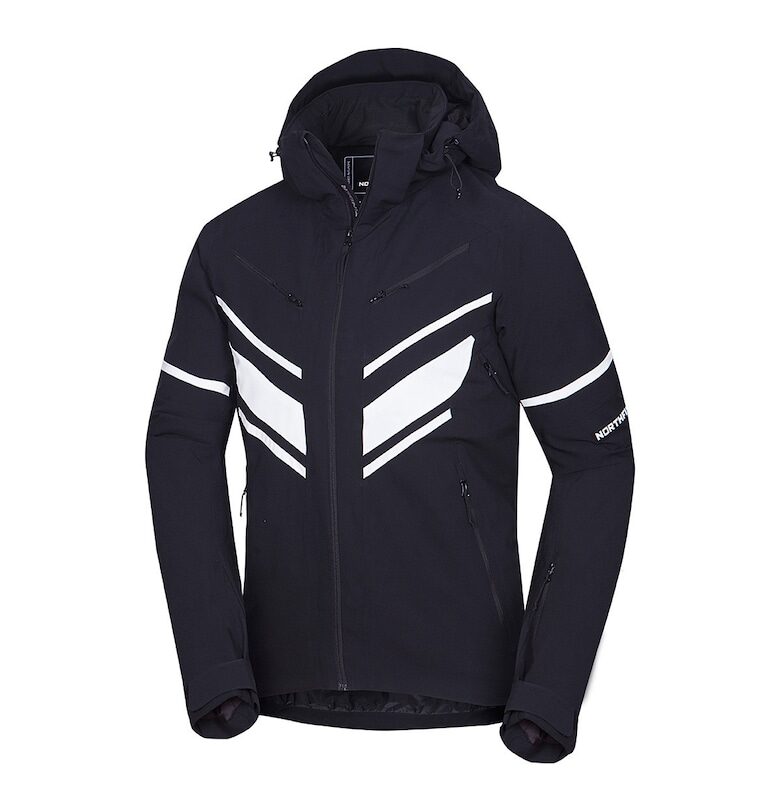 Зимно ски яке с качулка Insulated Trendy - Черно | Бяло NORTHFINDER