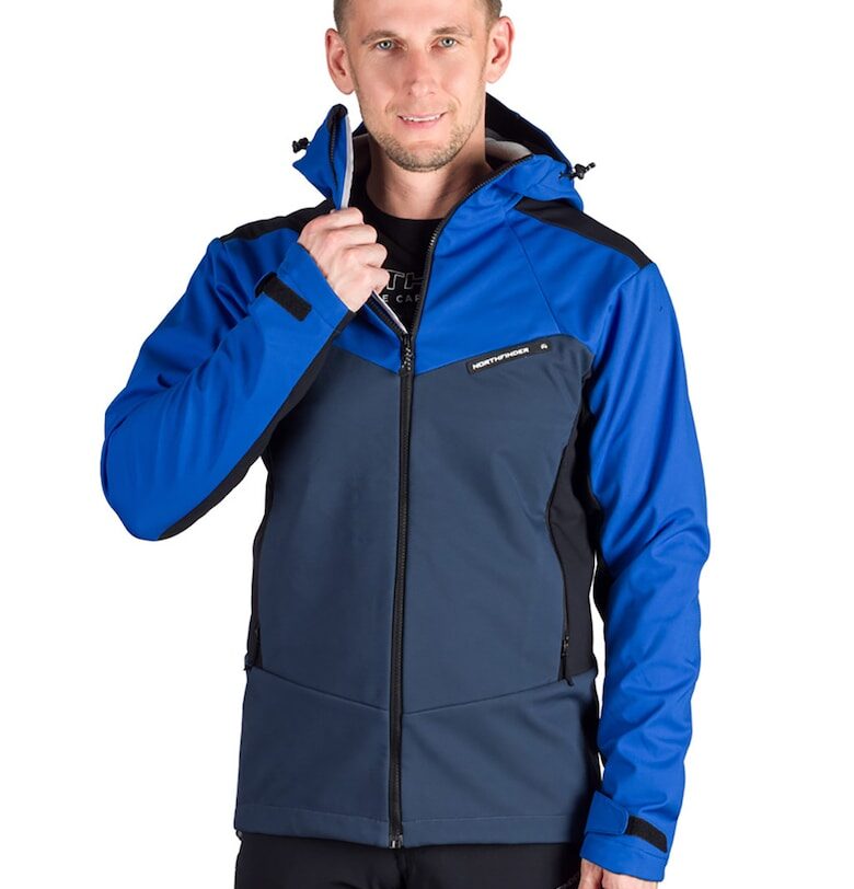 Зимно яке Aurelian за хайкинг и трекинг - Син/Тъмносин NORTHFINDER