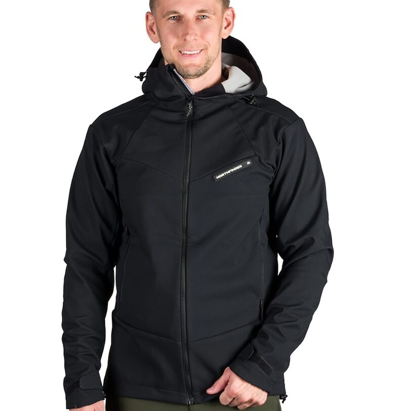 Зимно яке Aurelian за хайкинг и трекинг - Черен NORTHFINDER