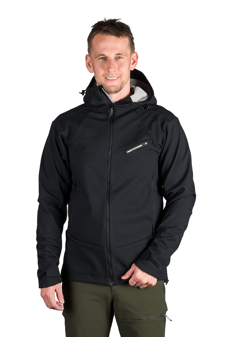 Зимно яке Aurelian за хайкинг и трекинг - Черен NORTHFINDER