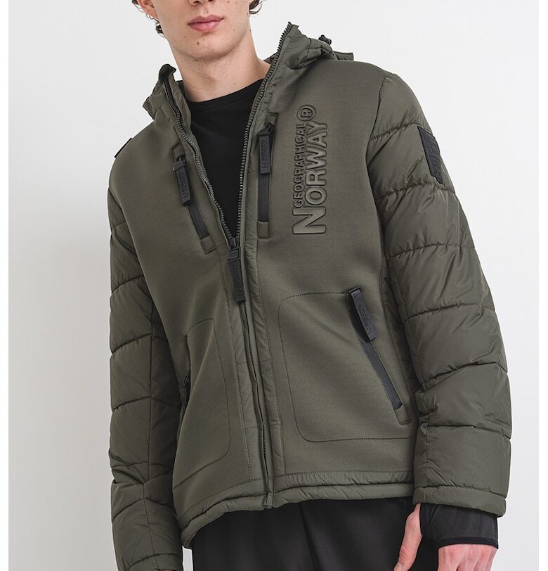 Зимно яке Beachwood с лого - Каки Geographical Norway