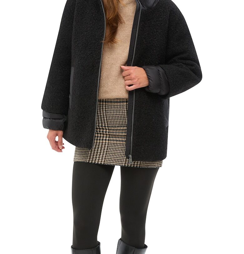 Зимно яке Calithe - Черен Geox