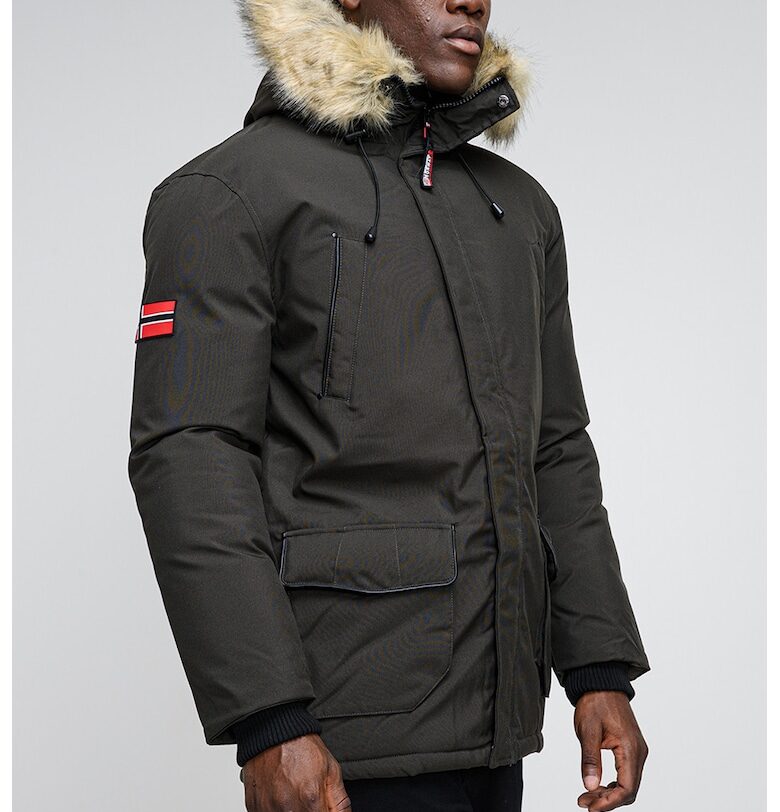 Зимно яке Claude с еко пух - Каки Geographical Norway