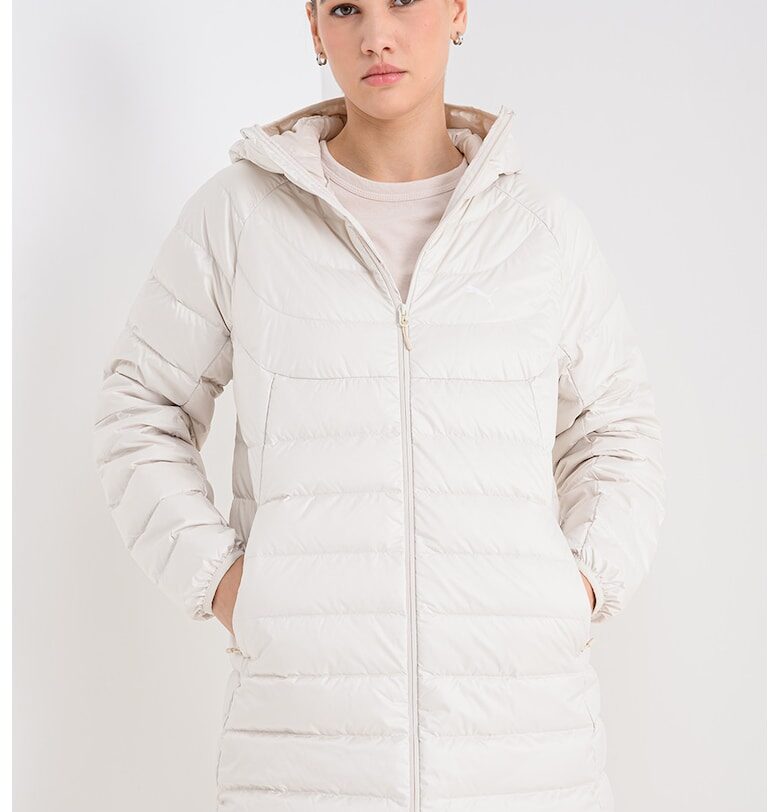 Зимно яке Powder Lite с качулка - Мръснобял Puma