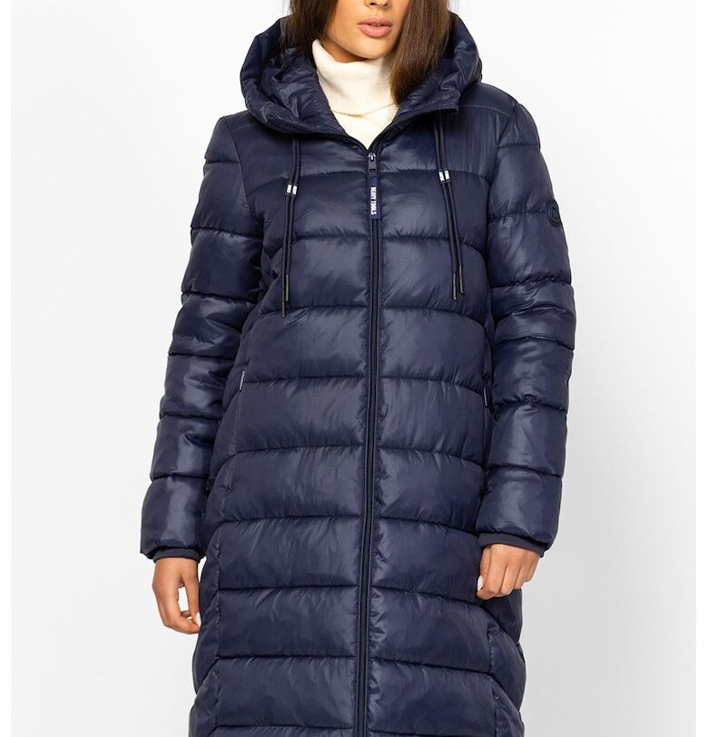 Зимно яке с джобове встрани - Тъмносин Heavy Tools