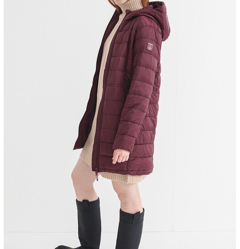 Зимно яке с джобове встрани - Виолетов Pepe Jeans London