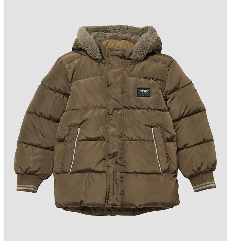 Зимно яке с качулка - Каки sOliver