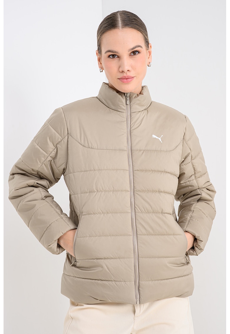 Зимно яке с лого - Бежов Puma