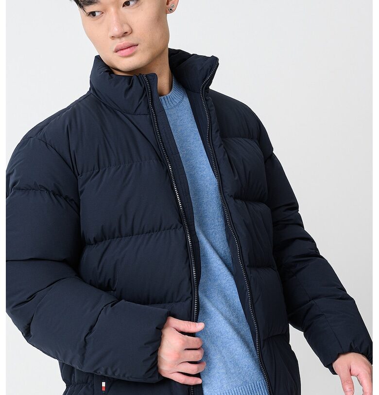 Зимно яке с пухена вата - Ултрамарин синьо Tommy Hilfiger