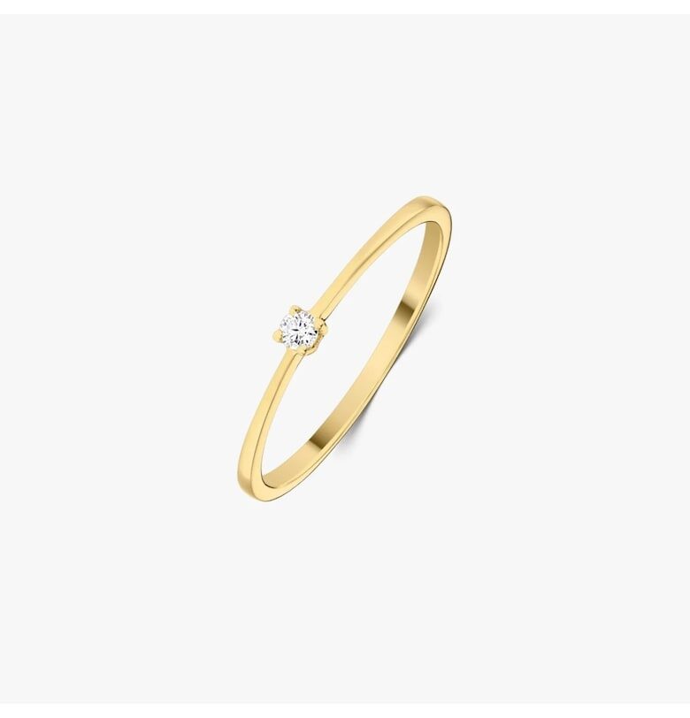 Златен пръстен Timeless - Диамант 0.03 CT INDIRA