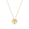 Златно колие 585-14K Tree of life e-Crystal