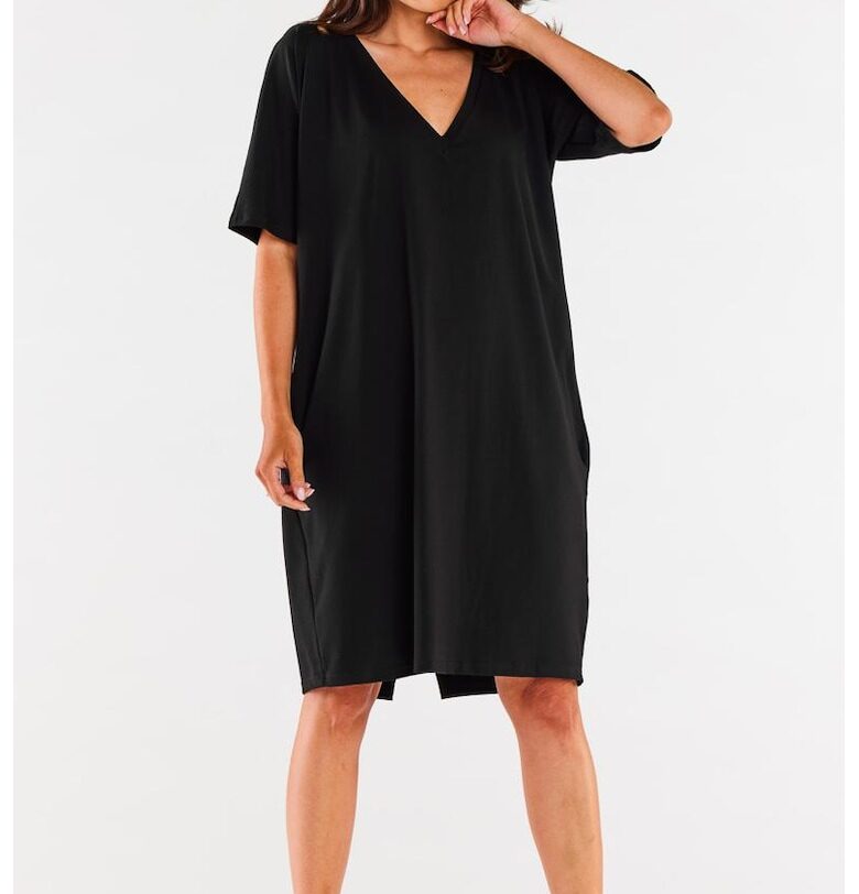 Извънгабаритна рокля с джобове - Един размер InfiniteYou