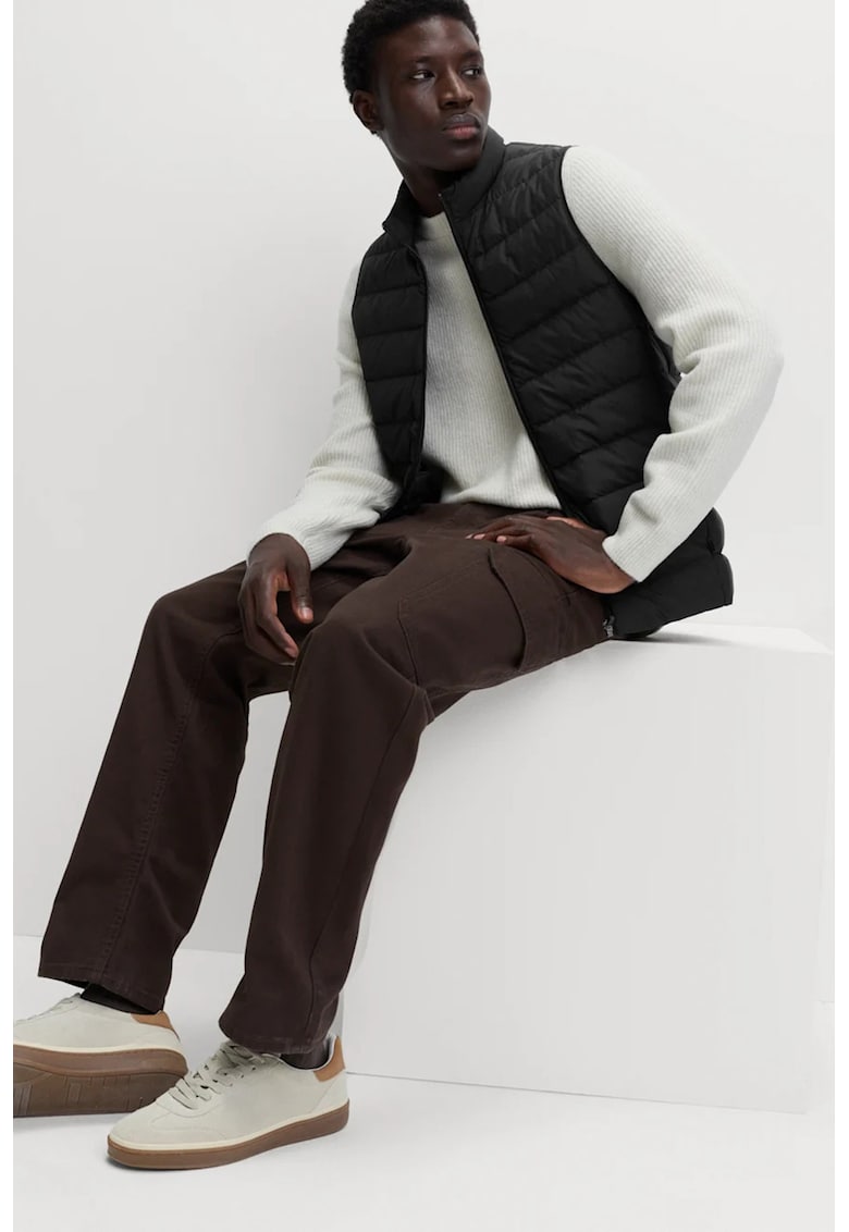 Капитониран елек с джобове с цип Marks Spencer