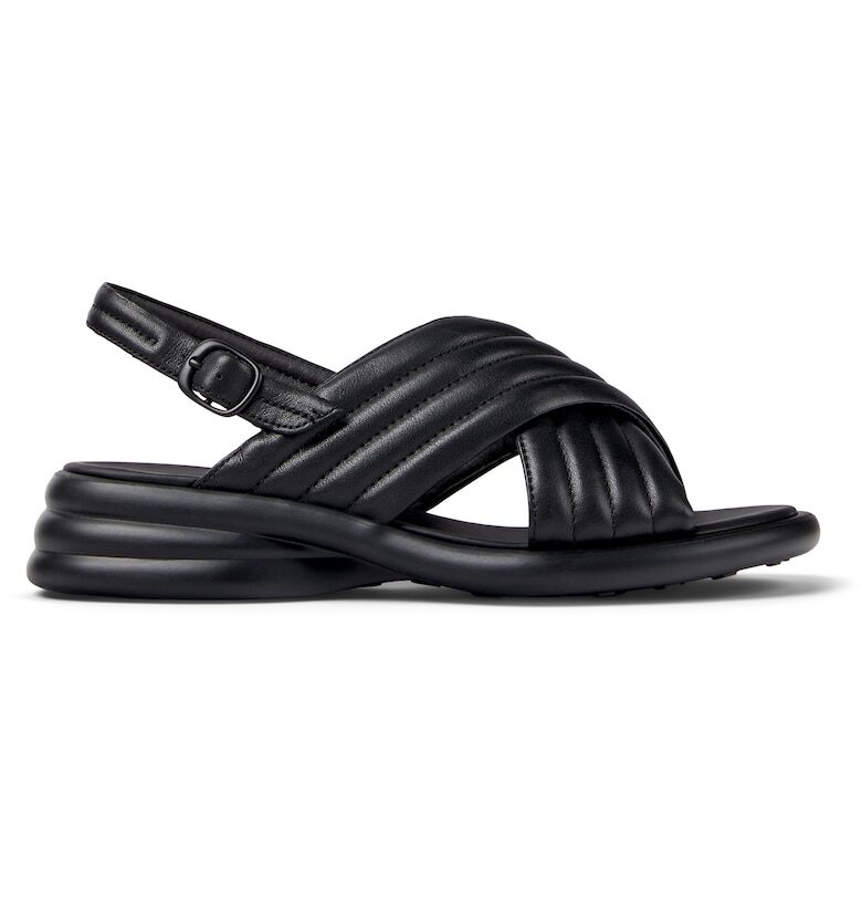 Капитонирани кожени сандали Spiro 26933 Camper