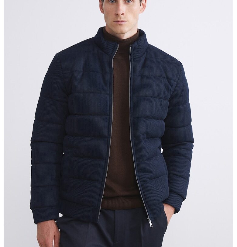 Капитонирано зимно слим яке - Тъмносин LC WAIKIKI