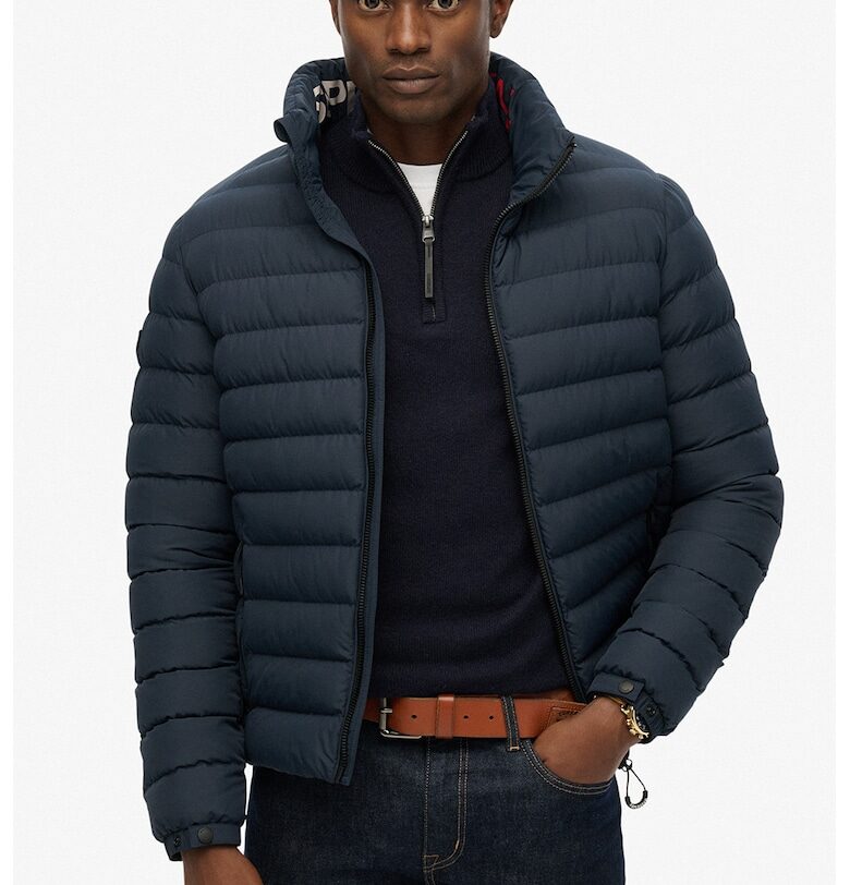 Капитонирано зимно яке Fuji с вата - Тъмносин Superdry  Co