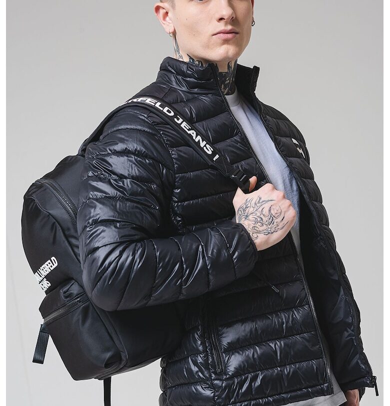 Капитонирано зимно яке - Черен Karl Lagerfeld