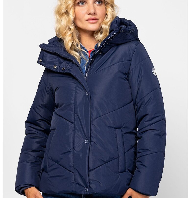 Капитонирано зимно яке Nemsi с качулка - Тъмносин Heavy Tools