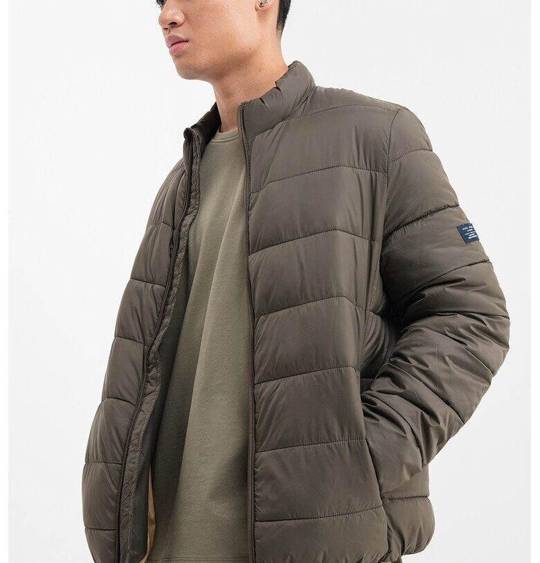 Капитонирано зимно яке с вата - Аква зелено Pepe Jeans London