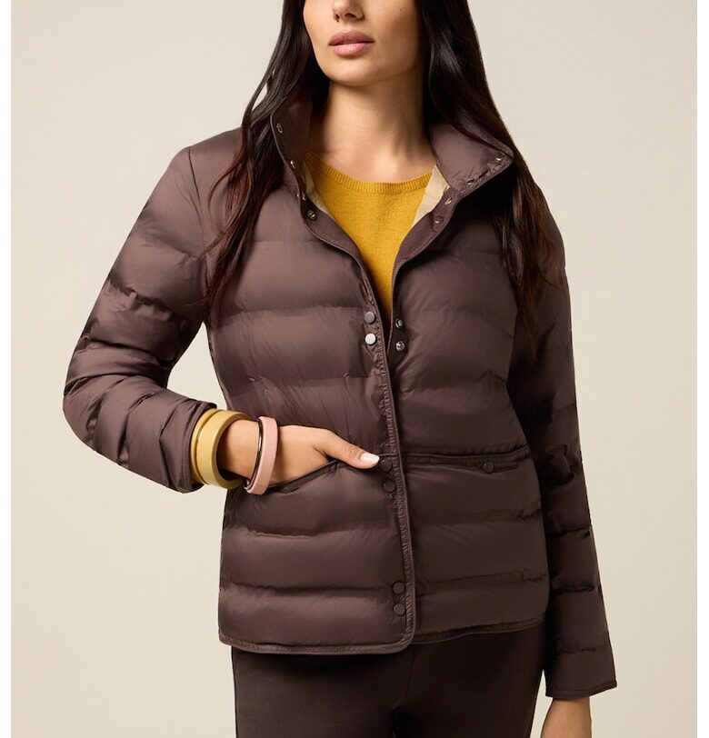 Капитонирано зимно яке с джобове Oltre