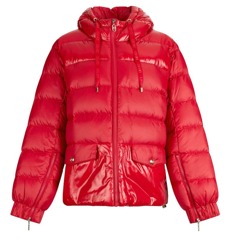 Капитонирано зимно яке с джобове с капаче Liu Jo