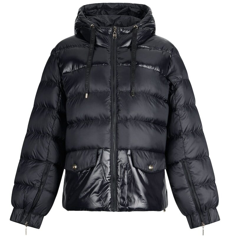 Капитонирано зимно яке с джобове с капаче Liu Jo