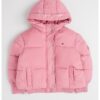 Капитонирано зимно яке с качулка - Светлорозов Tommy Hilfiger