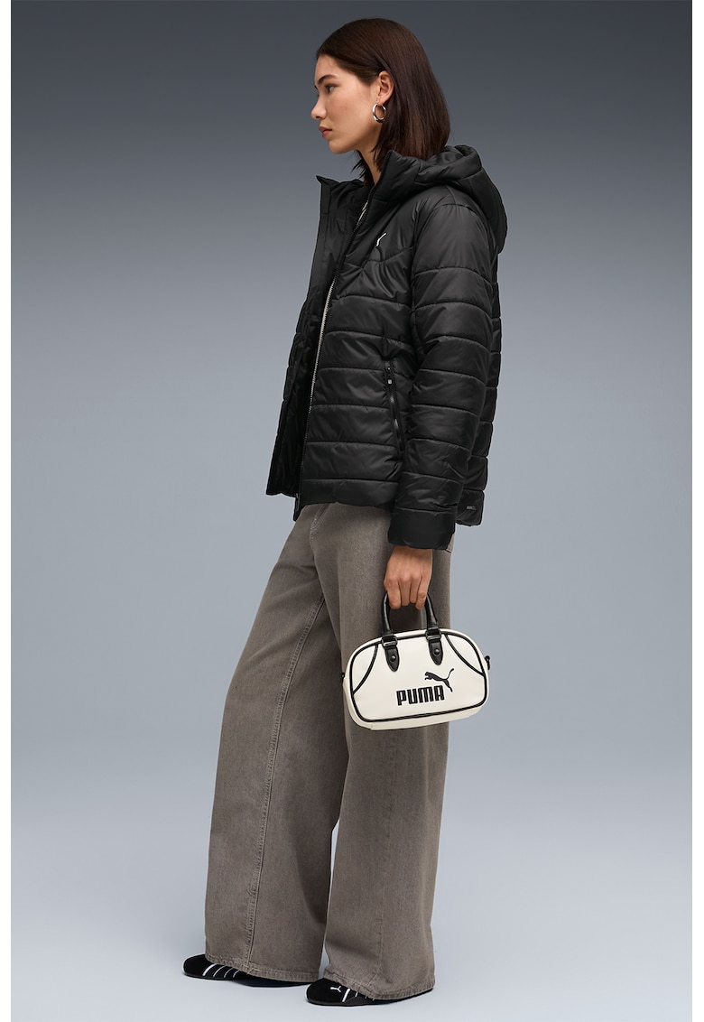 Капитонирано яке с качулка и лого Puma