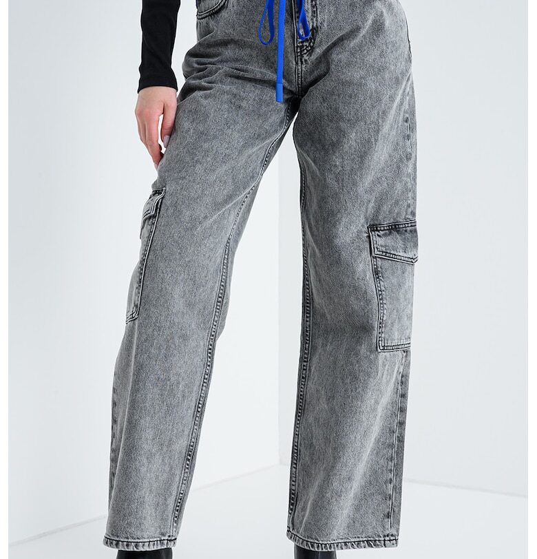 Карго дънки Gamala - Сив меланж HUGO