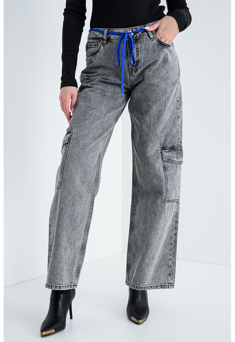 Карго дънки Gamala - Сив меланж HUGO