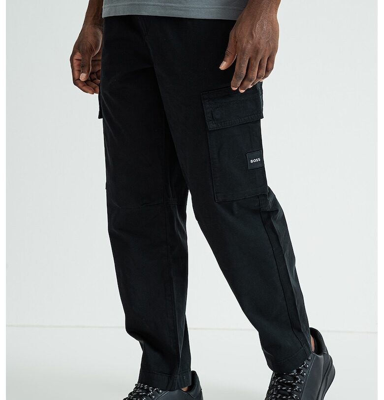 Карго панталон Sisla - Черен BOSS