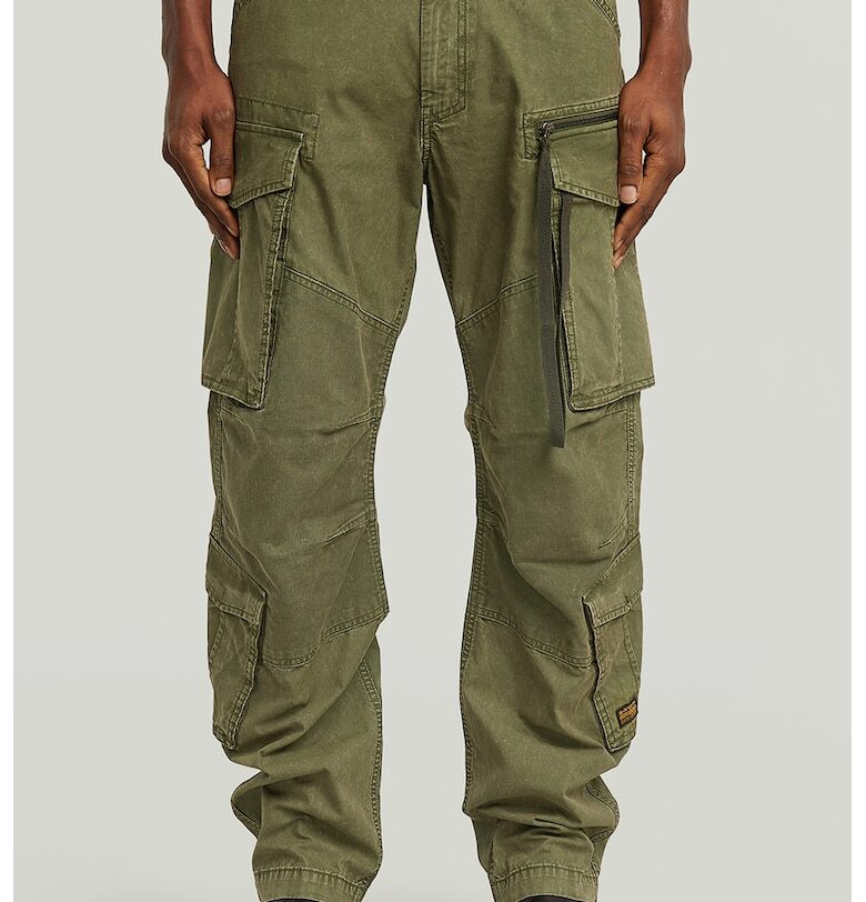 Карго панталон със средна талия - Зелени аспержи G-STAR