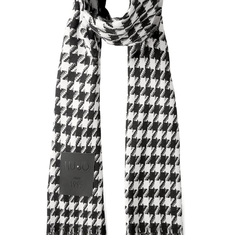 Кариран шал с ресни Liu Jo