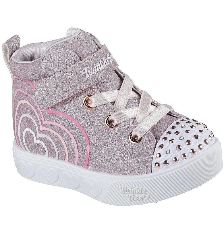 Кецове Twinkle Toes Heart Steps с LED светлини Skechers