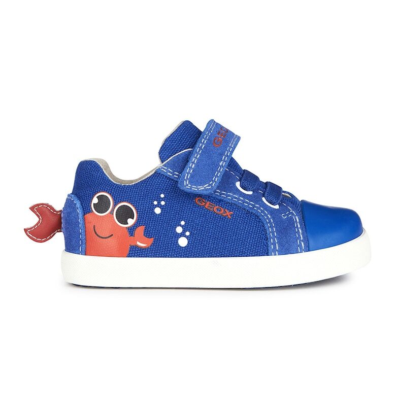 Кецове с велур и велкро Geox